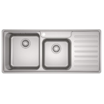 Franke BCX621 RHD 不銹鋼圓角右翼枱上昇盆